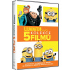 Mimoni + Ja, zloduch: kolekcia 5 filmov - 5DVD