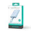 Joyroom Joyroom Power Bank Magnetic Wireless charging, MagSafe 15W, C+Lightning. PD 20W, 10000 mAh with Type-C - Lightning cable, Blue (JR-PBM01)