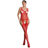 Červené bodystockings ECO BS008
