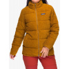 Bunda páperová dámska Patagonia Cord Fjord Coat - shelter brown