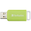 Verbatim V DataBar USB 2.0 Drive USB flash disk 32 GB zelená 49454 USB 2.0; 49454
