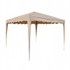 Skladací záhradný altánok, 3 x 3 m, béžový