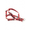Postroj BUSTER Airmesh reflexný S, 20mm červený