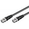 PremiumCord BNC anténny kábel koaxiálny satelitný kábel pre audio/video 75 Ohm 2m M/M ktbmm02