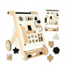 KIK KX4729 Detské drevené chodítko s triedičom