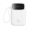 Powerbank Baseus QPow 2 10000mAh 30W (biely)