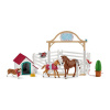 Schleich Hosťujúci kone Hannah s fenkou Ruby