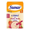Sunar mliečna KAŠA 8 CEREÁLIÍ príchuť jahoda, malina (od ukonč. 8. mesiaca) 210 g