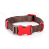 Obojok Nobleza s kostičkou Neon L (š.2,5cm x d.40-60cm) Farba: Hnedá