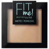 Maybelline Zmatňujúci púder Fit Me Matte and Poreless Powder 120 Classic Ivory 9 g