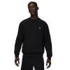 NIKE-M J BRKLN FLC CREW-010 BLACK/WHITE Modrá M