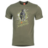 Pánske tričko PENTAGON® Spartan Warrior - zelené vel. M