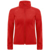 B&C Bunda B&C Hooded Softshell women s kapucí, softshellová, 3-vrstvá, dámská COT01093700405-red 2XL Červená