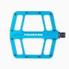 Pedále PEMBREE D3A Flat Pedal Väčšie/Large - Turquoise