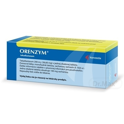 Orenzym tbl.obd.50 x 36,60 mg