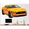 Nalepte.cz Ford Mustang textilní prelepiteľná samolepka na stenu 221 x 119 cm