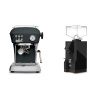 Ascaso Dream ONE, Anthracite + Eureka Mignon Turbo, BL black