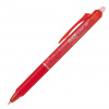Pilot, gumovací gelový roller FriXion Ball Clicker, 0.5 mm, (F) stredný hrot, červená
