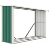 G21 Prístrešok na drevo G21 WOH 335 - 242 x 89 cm, zelený G21-63900502