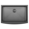 ZENITH nerezový drez 70x50cm, gun metal ZN7050B