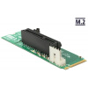 Adaptér Delock M.2 NGFF Kľúč M samec > Slot PCI Express x4
