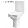 Cersanit 600 EASY NEW WC-Kombi zadný odpad 3/5 CLEAN ON+sed. DP,SC,EO, Biela K102-029 K102-029