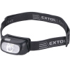 EXTOL LIGHT čelovka 130lm CREE XPG, USB nabíjanie, dosvit 40m, 5W CREE XPG LED 43181
