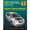 Dodge Grand Caravan & Chrysler Town & Country (08-18) (Including Caravan Cargo) Haynes Repair Manual