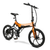 Skladací elektrický bicykel MS Energy i20 250W 36V 7.8Ah Čierna