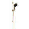 Hansgrohe Rainfinity - Set sprchovej hlavice, tyče a hadice, 3 prúdy, kefovaný bronz 28745140
