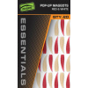 Fox Fox EDGES™ Essentials Pop-up Maggots, Variant Fox Pop Up Maggots x 20 (10 red,10 white