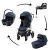 Set kočík Smile 5Z + hlboká korba + autosedačka Baby-Safe PRO + Vario Base 5Z Style, Night Blue
