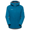 Dámska nepremokavá bunda Mammut Ultimate Comfort SO Hooded Jacket Women Deep Ice