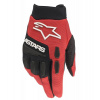 Rukavice FULL BORE, ALPINESTARS (červená/černá) 2025 S