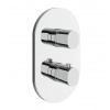 Ravak Chrome II - Termostatická batéria pod omietku, na 2 spotrebiče, chróm X070455