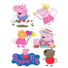 Výtlač cukrová hmota Prasiatko Peppa veľký set