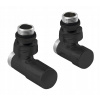 Sapho - COMPACT BLACK pripojovacia sada ventilov , CP5115BS
