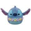Squishmallows - 20 cm Plush - Disney: Stitch Wearing Lei
