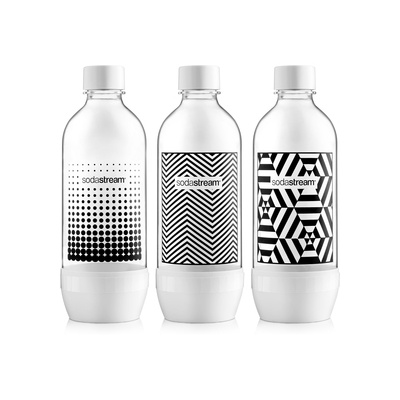 Sodastream fľaša TriPack 1l Black&White