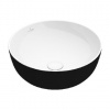 Villeroy & Boch Artis - Umývadlo na dosku, priemer 43 cm, Coal Black 417943BCT8