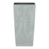 Plastový kvetináč s vložkou Urbi Square Beton Effect Gray 32,5 x 32,5 x 61 cm PROSPERPLAST