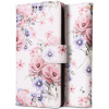 Diárové puzdro na Xiaomi Redmi Note 12 5G/Poco X5 5G Tech-Protect Wallet Blossom Flower