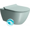 GSI PURA závesná WC misa, Swirlflush, 55x36 cm, ghiaccio dual-mat 881515