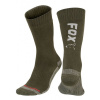 Fox Black / Orange Thermolite long sock 6 - 9 (Eu 40-43)