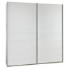 MID.YOU SKRIŇA S POS. DVER. – HOR.VED, biela, 135/198/64 cm - Skrine - 001787057311