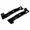 2X 46CM pevný nôž traktora MTD Wolf Gutbrod 742-0672 742-0673 742-0659