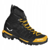 Pánske trekingové topánky Salewa Ortles Light Mid PTX gold/black 46 EU