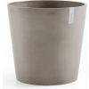 Ecopots Kvetináč Amsterdam (taupe/tmavošedo-hnedý) - Ø 50 cm, výška 43,50 cm