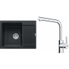 Set Franke G257O (dřez MRG 611-62 Onyx + baterie FS 3230.031 LINA SMART Chrom) 114.0700.715