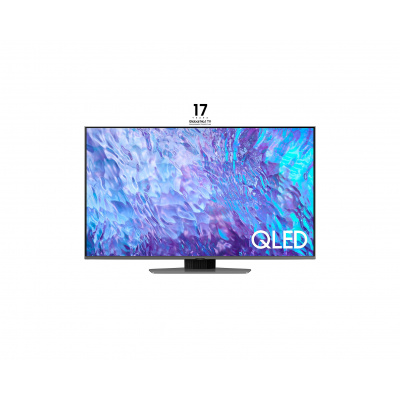 Samsung/QE50Q80C/50''/4K UHD/Carbon Silver